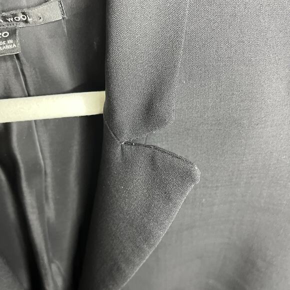 J Crew Blazer Women's Plus Size 20 Black Stretch Wool J5383 Jacket Academia - Picture 7 of 8